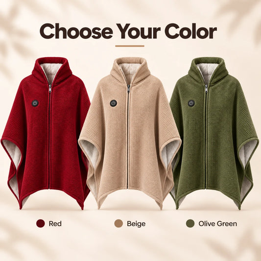 🧣Wearable Heated Blanket – Cozy Hands-Free Warmth☀️