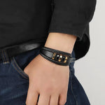 To My Son - Never Alone - Braided Bracelet Set
