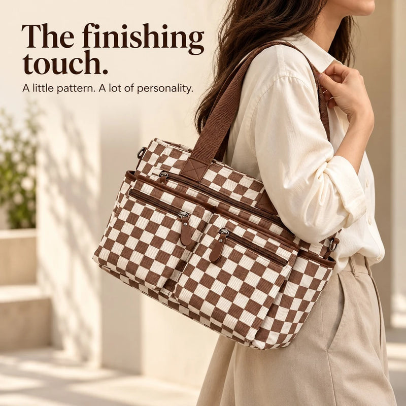 The Café Corduroy Tote