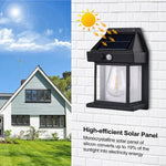 ZERO-Energy Cost 💡 Powerful Solar Wall Lights with Motion Sensor
