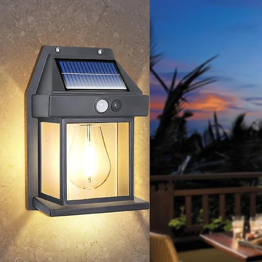 ZERO-Energy Cost 💡 Powerful Solar Wall Lights with Motion Sensor