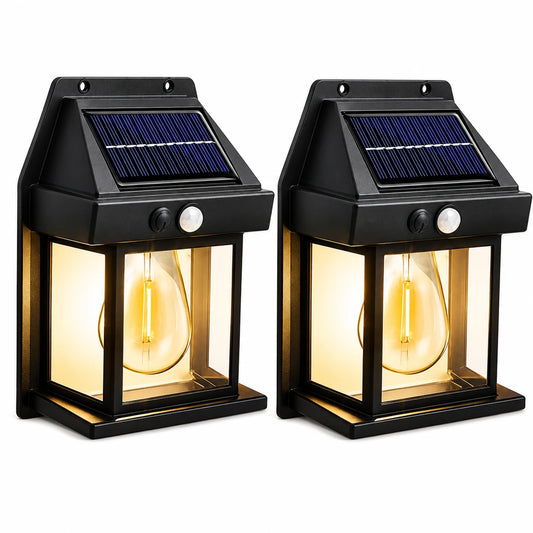 ZERO-Energy Cost 💡 Powerful Solar Wall Lights with Motion Sensor