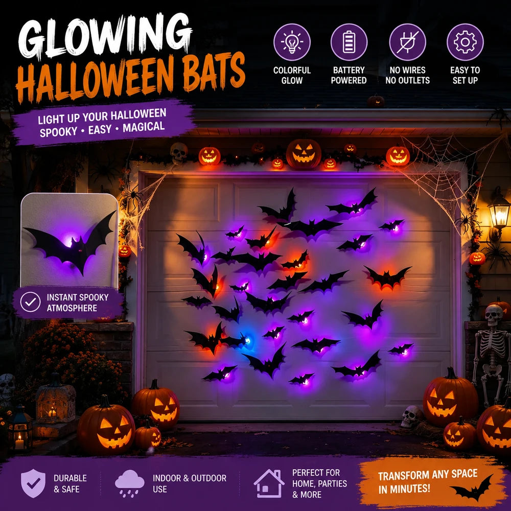 MULTI-COLOR LED GLOWBATS