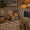 Coastal Wooden LED Candle Decor