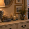 Coastal Wooden LED Candle Decor