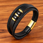 To My Son - Never Alone - Braided Bracelet Set