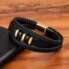To My Son - Never Alone - Braided Bracelet Set