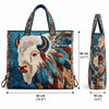 Handmade Native American Quilted Tote Bag