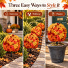 🍂 Turn Your Outdoors Into Fall — 50% Off Maple Garden Stakes