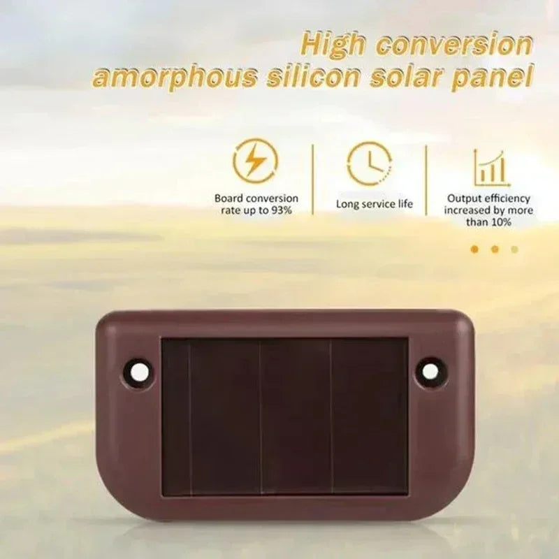 1~12PCS Solar Deck Light Outdoor IP65 Waterproof Solar Power Garden Lamps for Railing Stairs Step Fence Yard Patio Pathway
