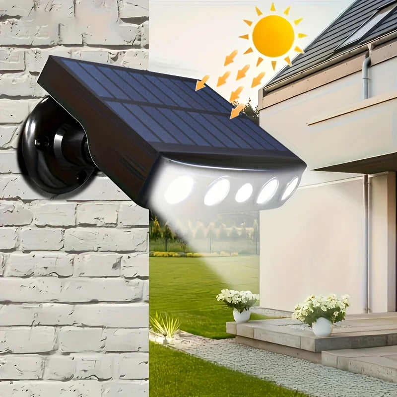 Powerful Solar Security LED Lights Outdoor Decor Sensor Motion 3 Modes Street Waterproof Lamp Wall Night Work Light for Garden