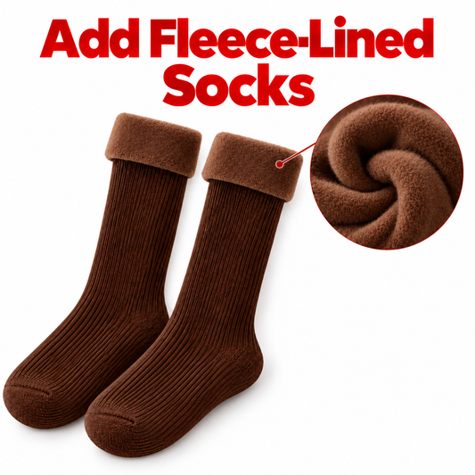 Add Fleece-Lined Socks