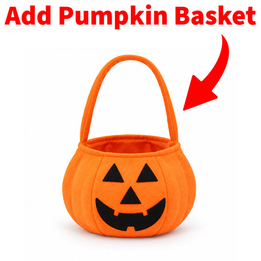 Add Matching Pumpkin Basket