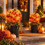 🍂 Turn Your Outdoors Into Fall — 50% Off Maple Garden Stakes